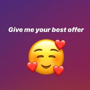 Give me a offer on anything you would like